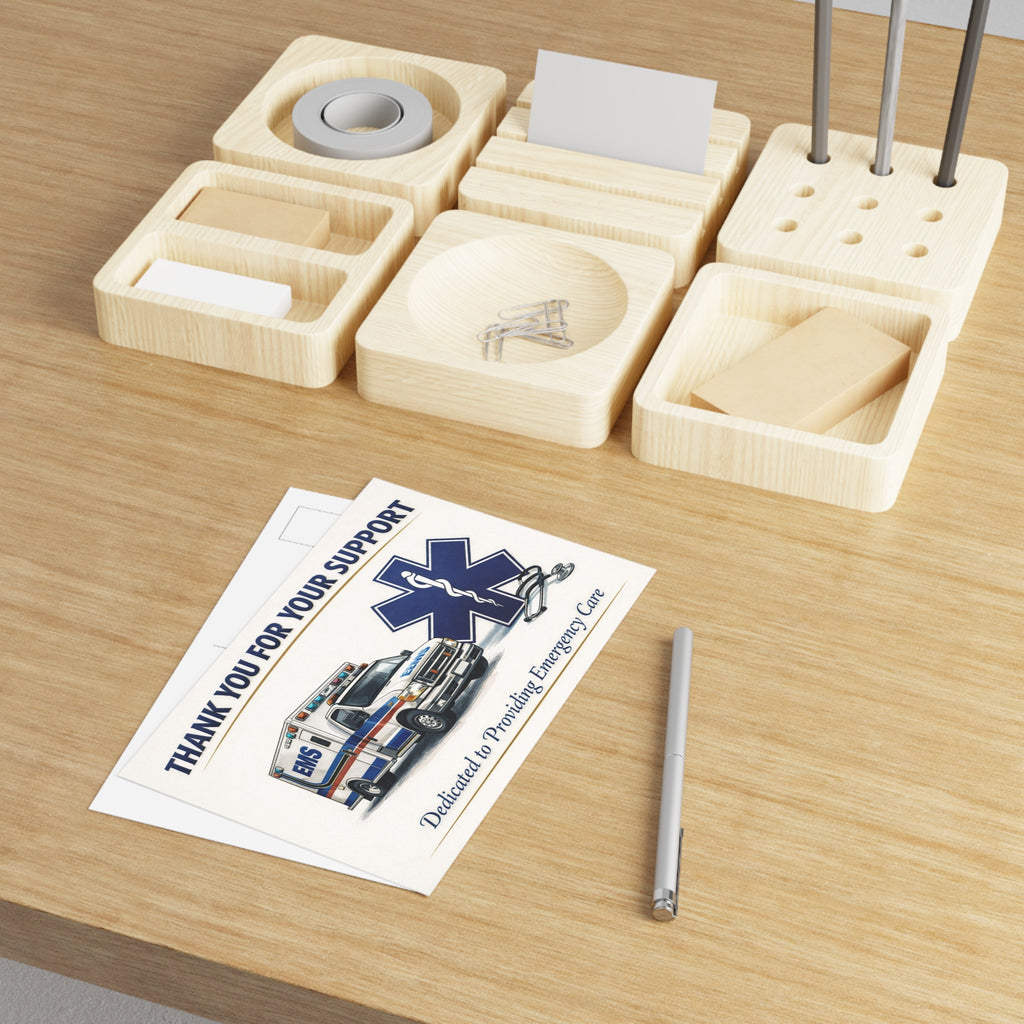 EMS Thank You Card – First Responder Appreciation Card (5x7)