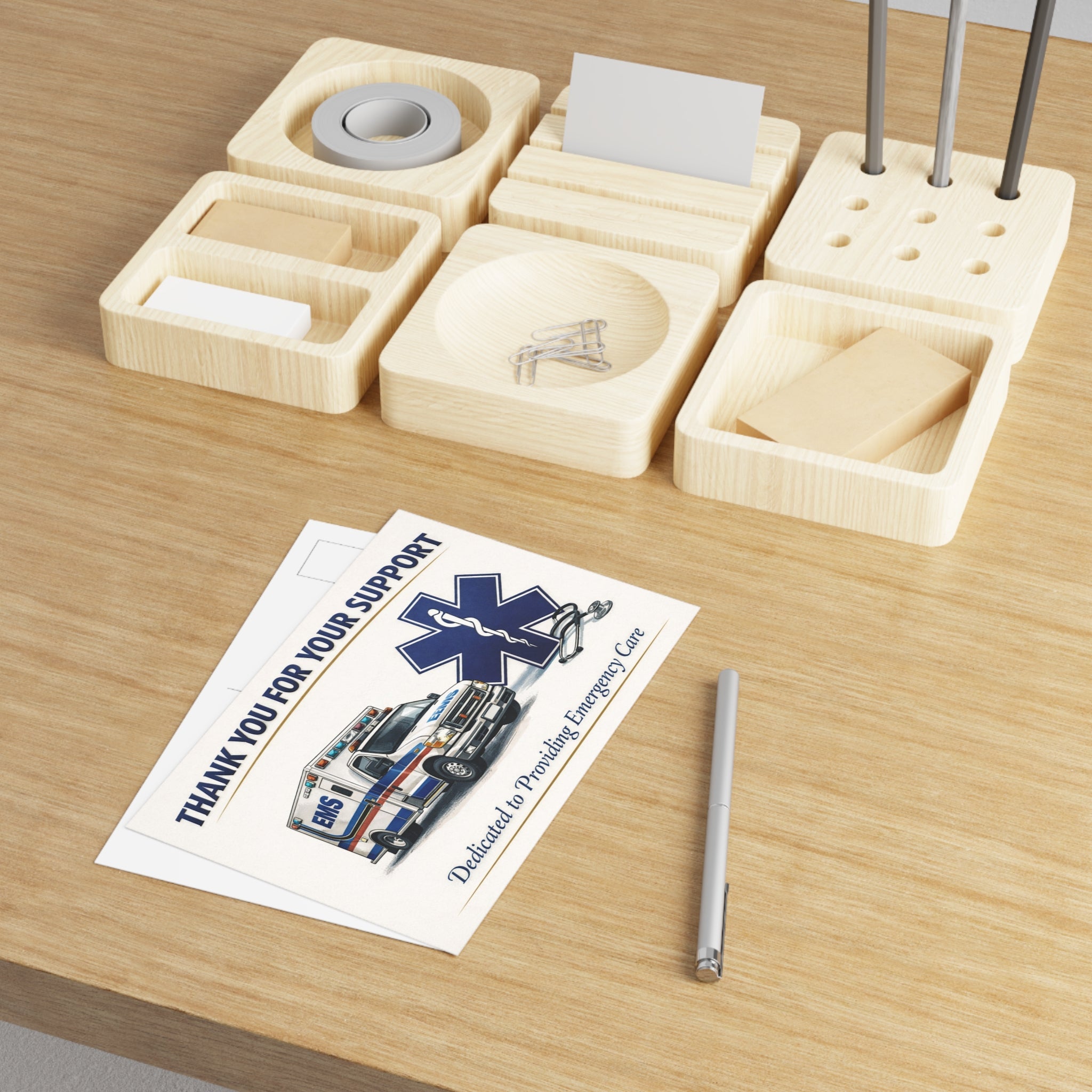 EMS Thank You Card – First Responder Appreciation Card (5x7)