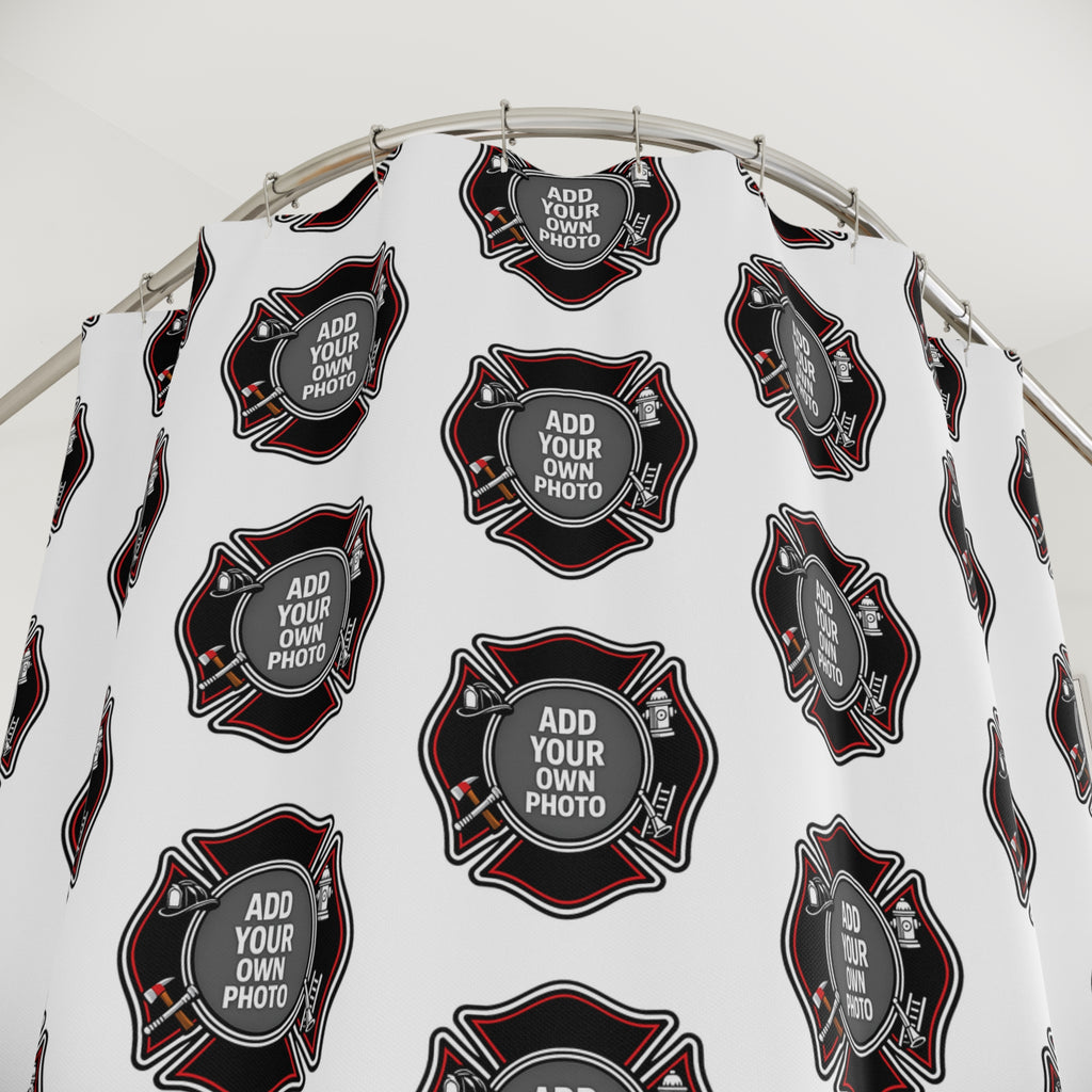 Customized photo shower curtain- add your own photo