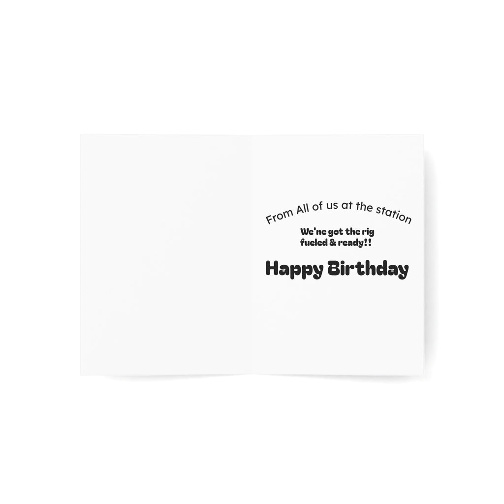 EMT Birthday Card - "Another Year Closer to Needing Transport" Humor Greeting Card for Paramedics