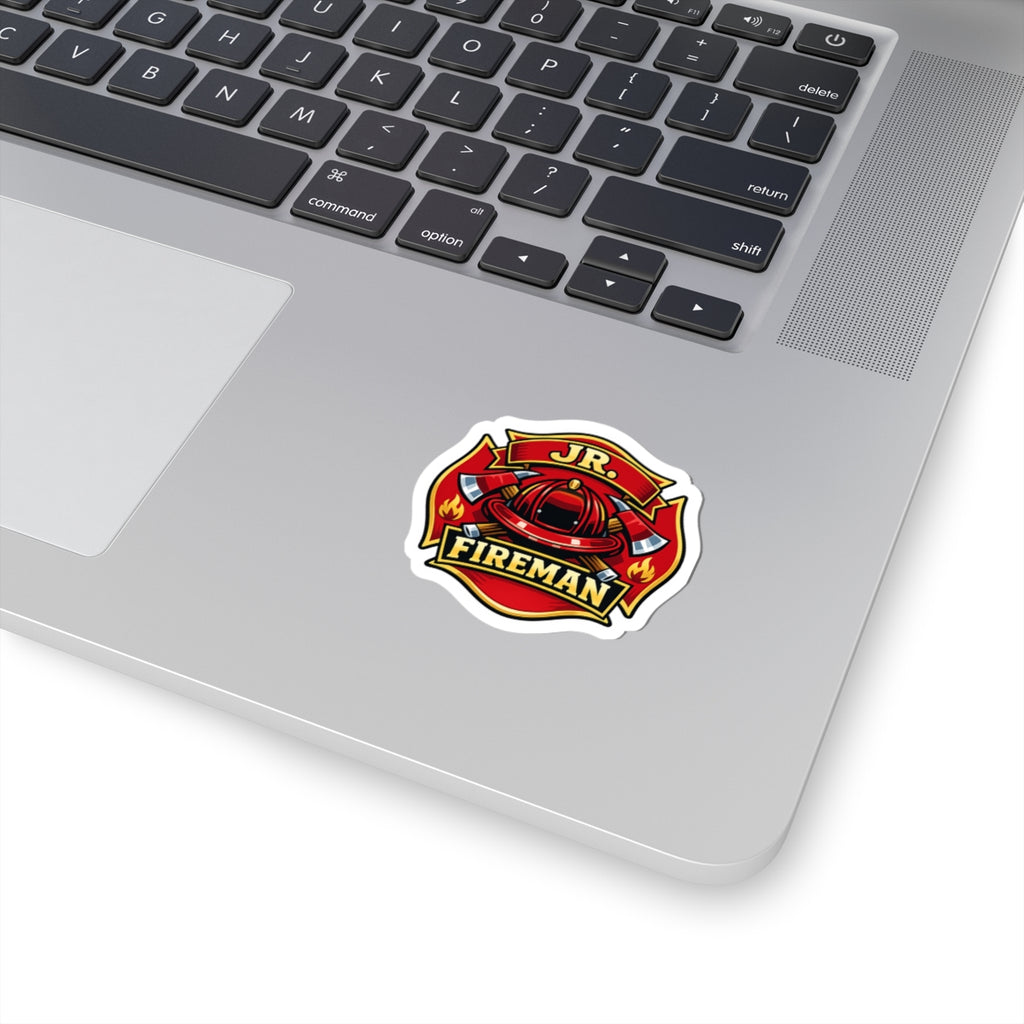 Junior Fireman Sticker —