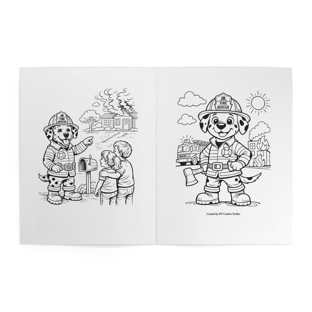 Fire Safety Coloring Book