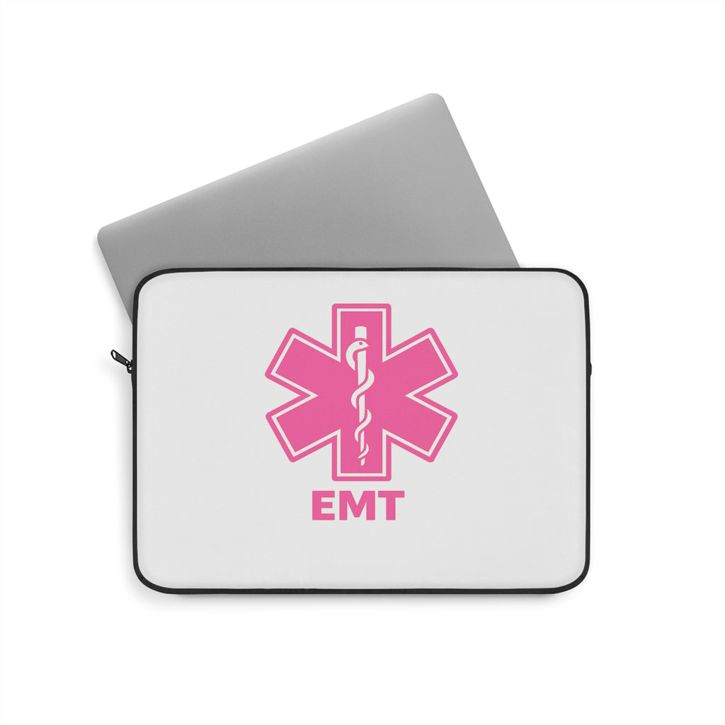 EMT Laptop Sleeve - Pink Star of Life Medical Protector