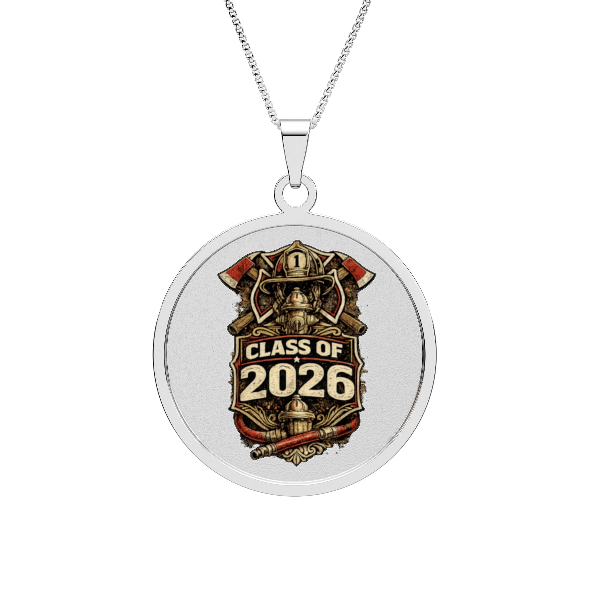 Class of 2026 Fire Department Photo Pendant