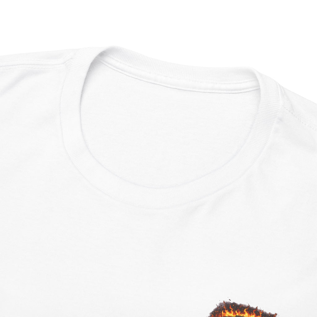 Pipe Man Graphic Tee — Funny Firefighter Design