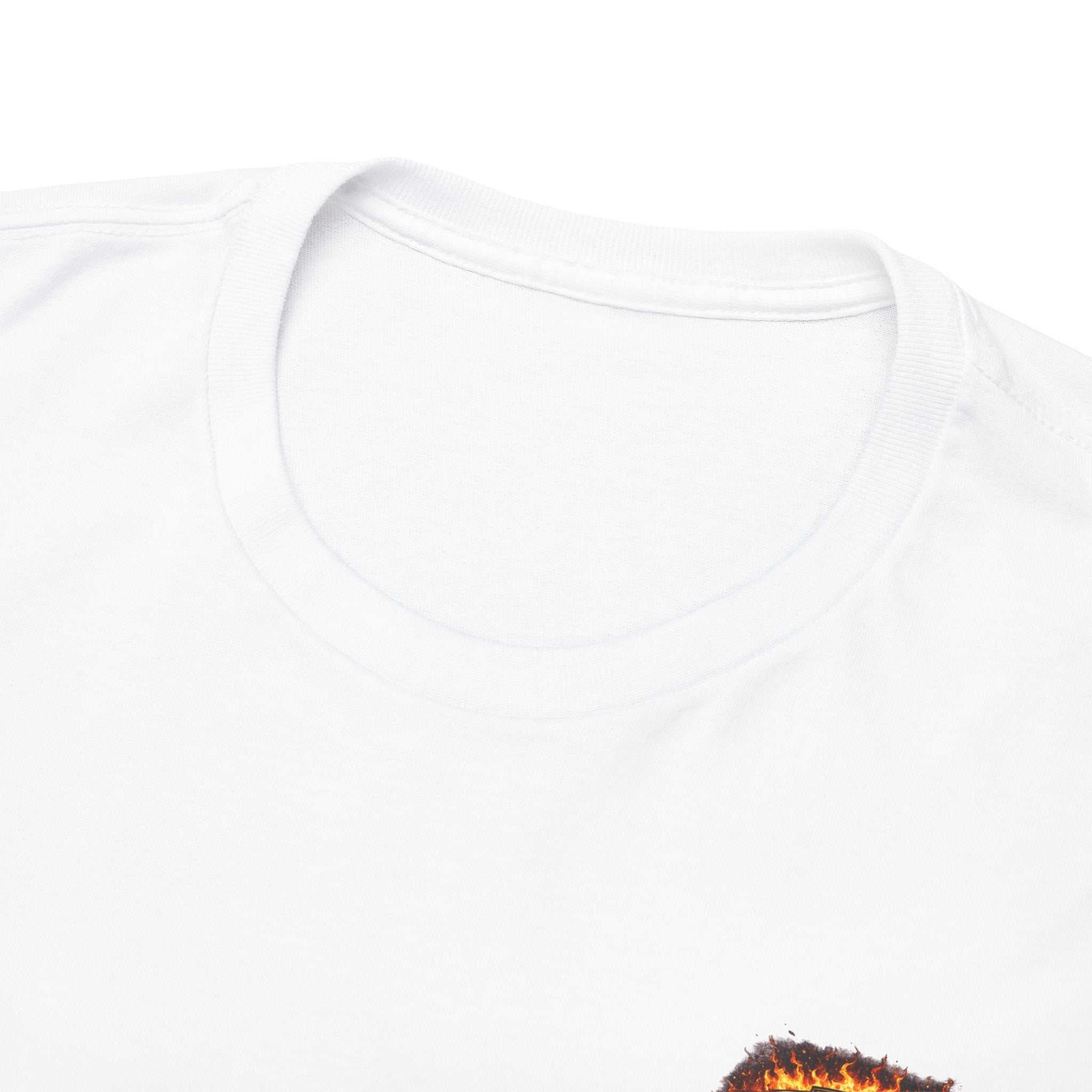 Pipe Man Graphic Tee — Funny Firefighter Design