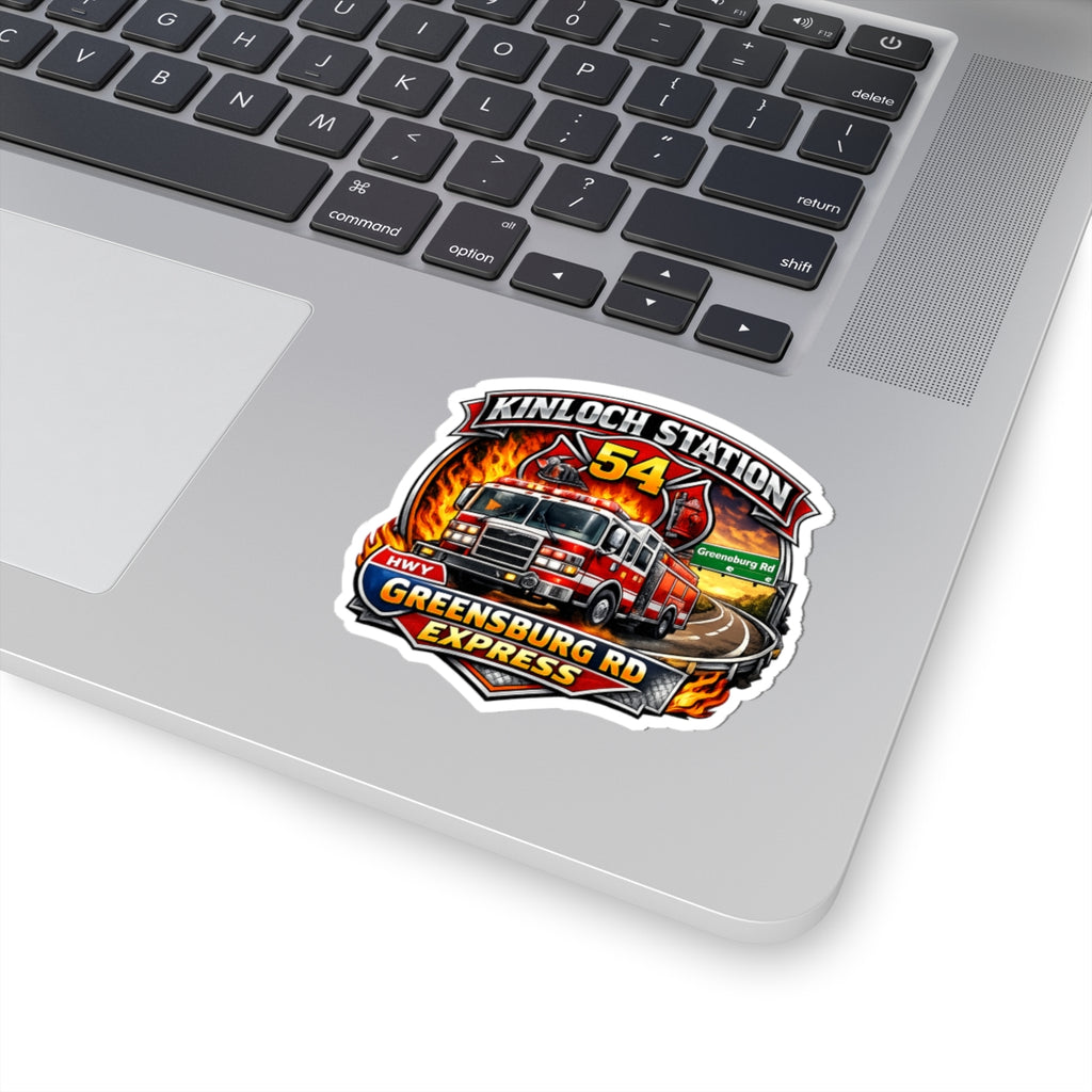 "Kinloch Station 54 Greensburg Rd Express" sticker