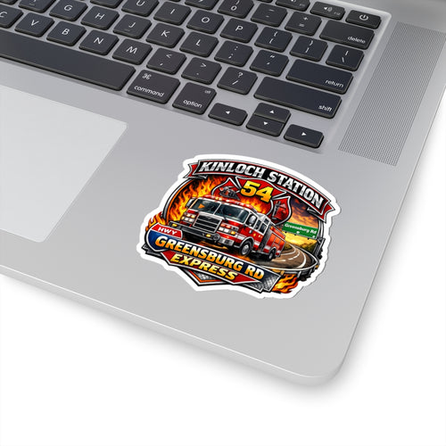 "Kinloch Station 54 Greensburg Rd Express" sticker