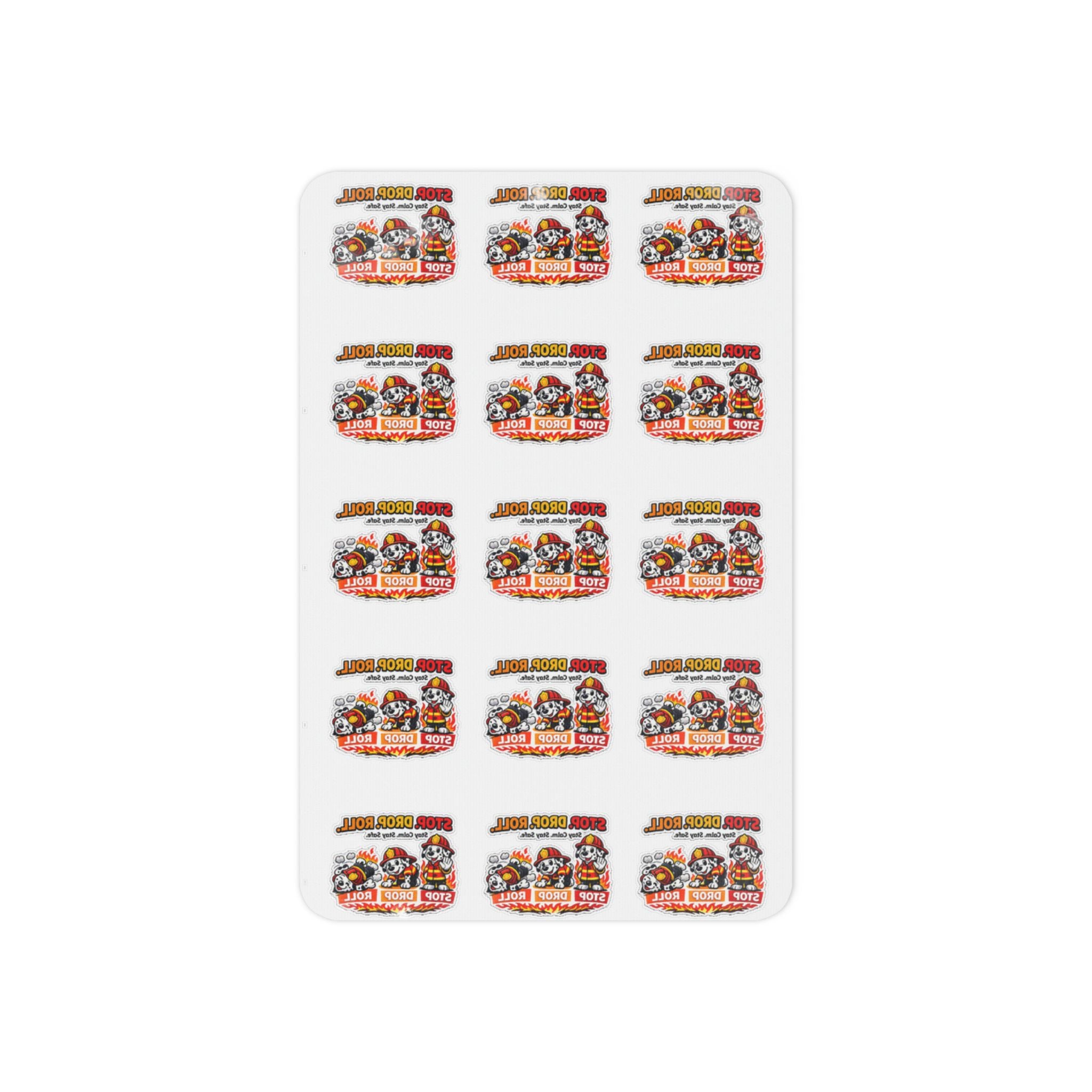 Stop Drop And Roll - Temporary Tattoos