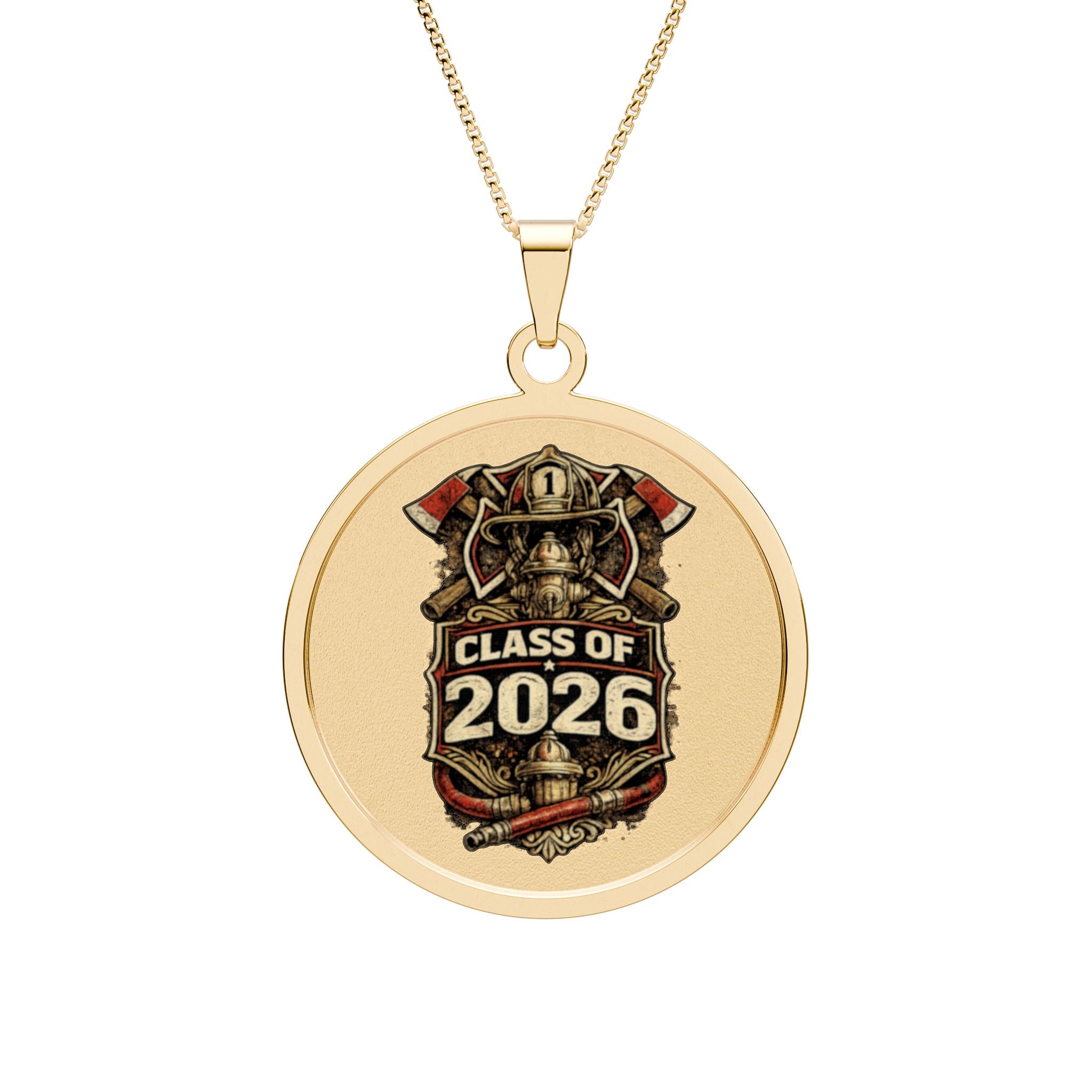 Class of 2026 Fire Department Photo Pendant