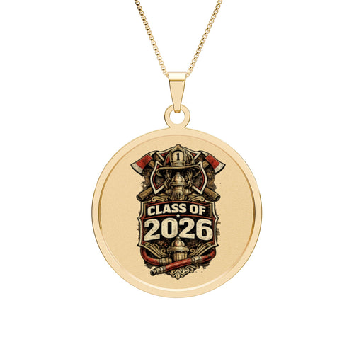 Class of 2026 Fire Department Photo Pendant