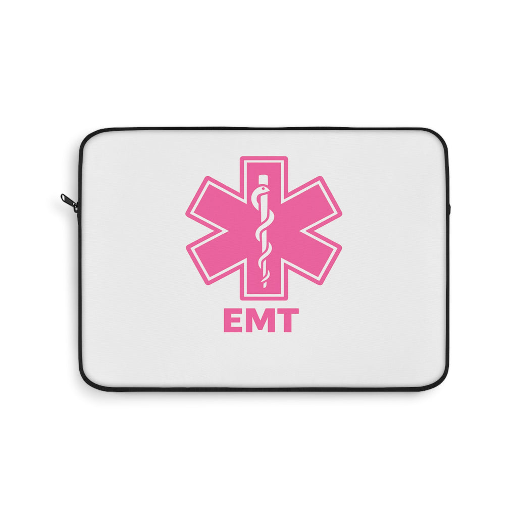 EMT Laptop Sleeve - Pink Star of Life Medical Protector