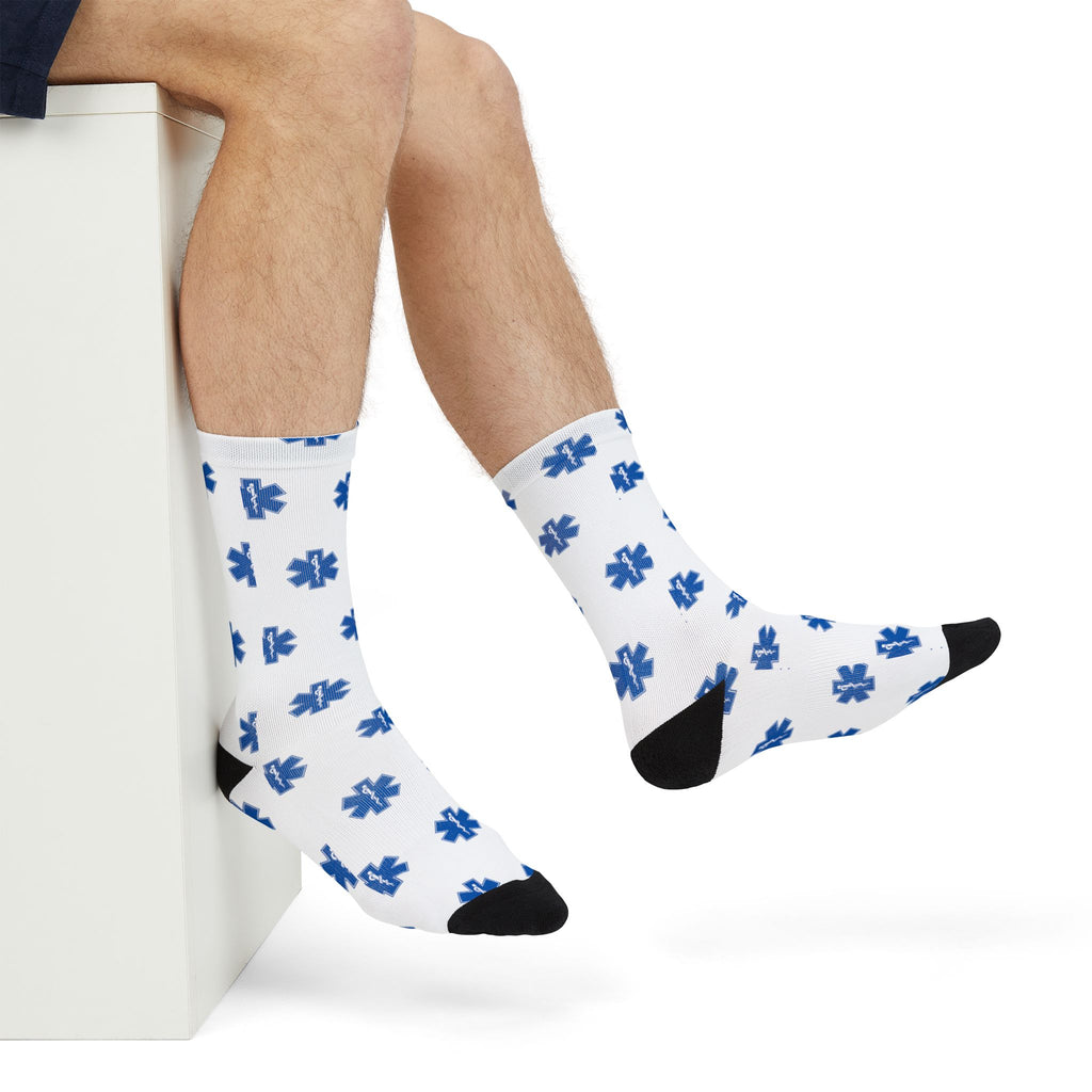 EMS Star of Life Crew Socks