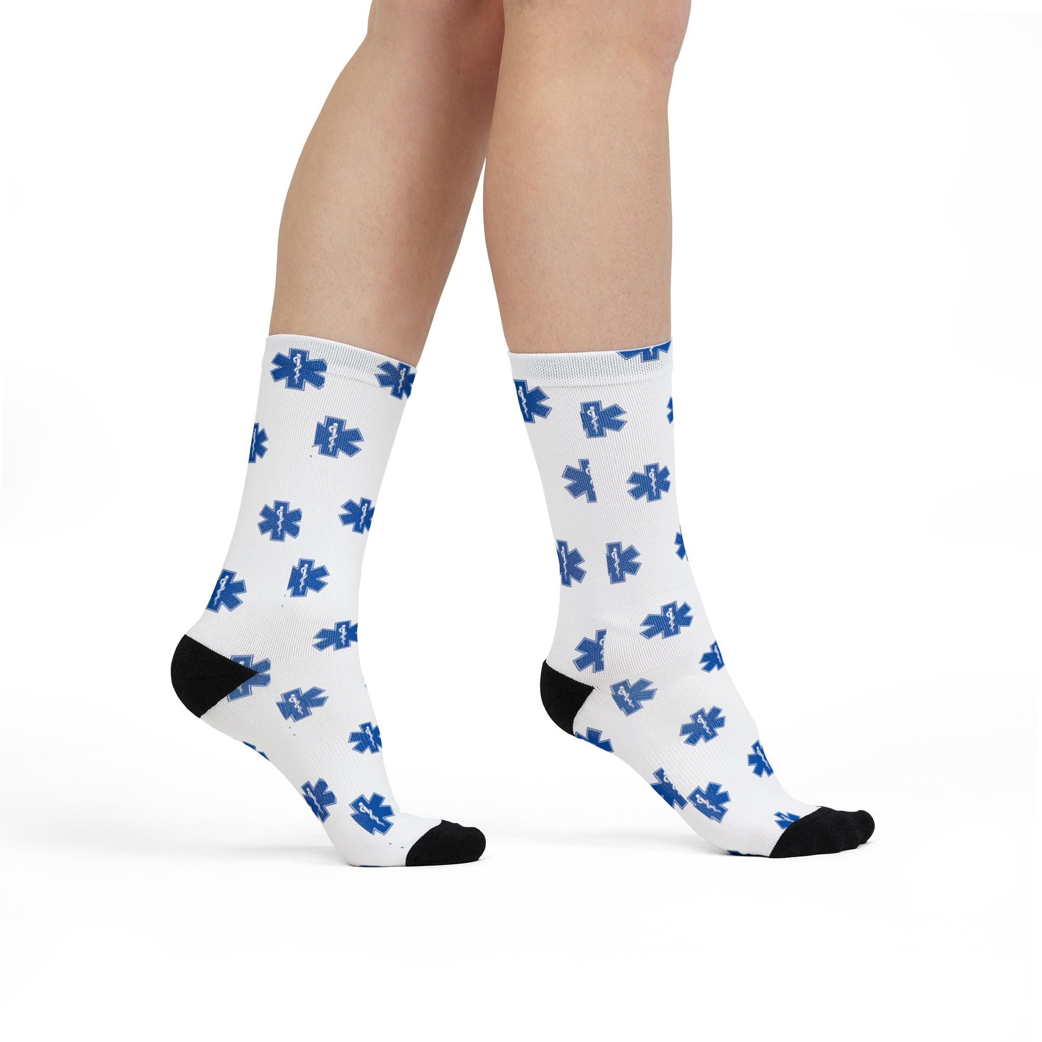 EMS Star of Life Crew Socks
