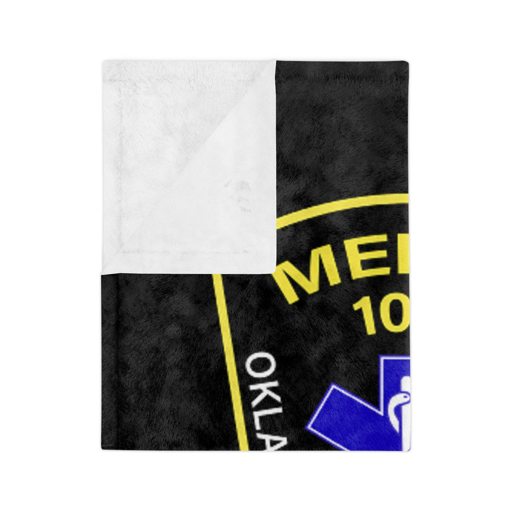 Medic Patch Microfiber Blanket — Personalized Medic 106 EMS Throw