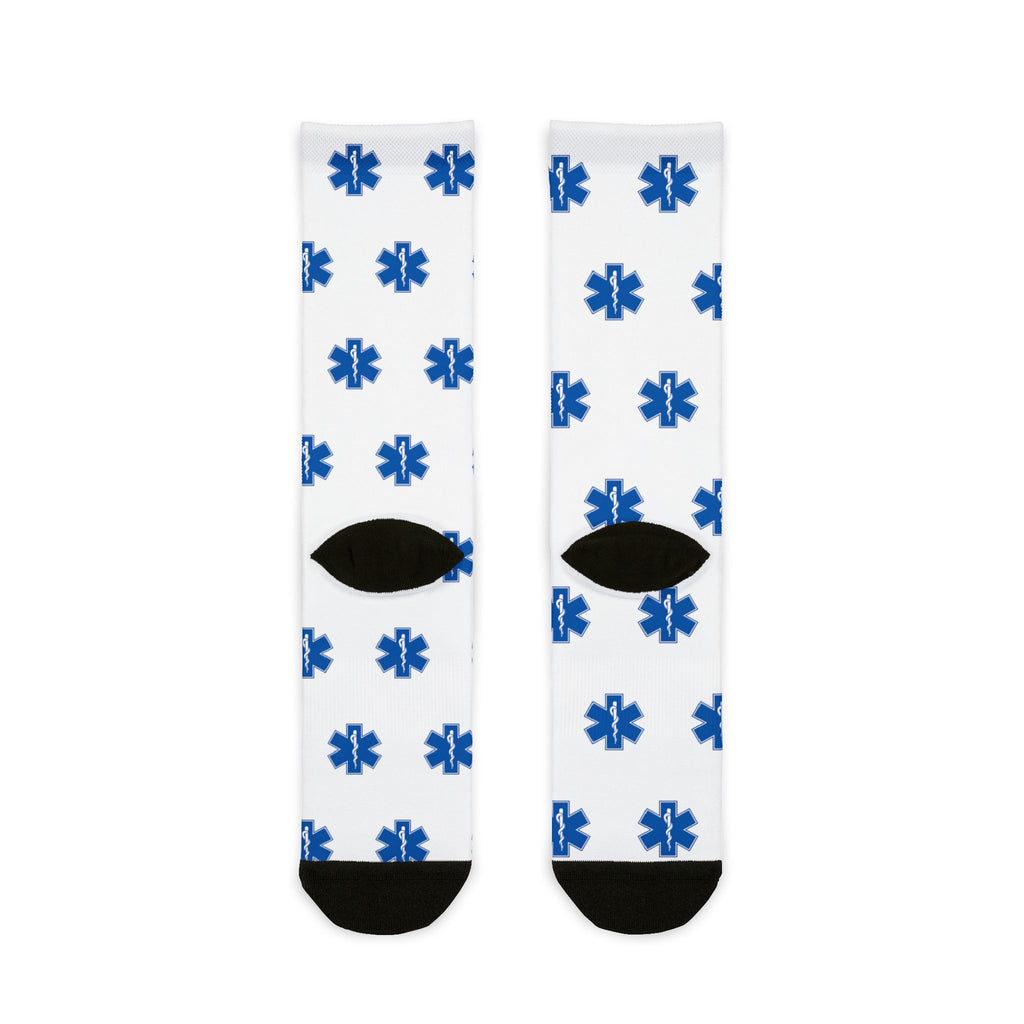 EMS Star of Life Crew Socks