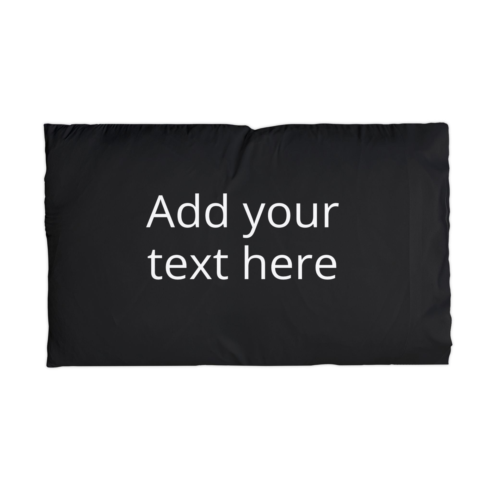 Personalized Microfiber Pillowcase — "Powered by Caffeine... Running on 0 Hours of Sleep" Coffee Lover Sleep Pillowcase
