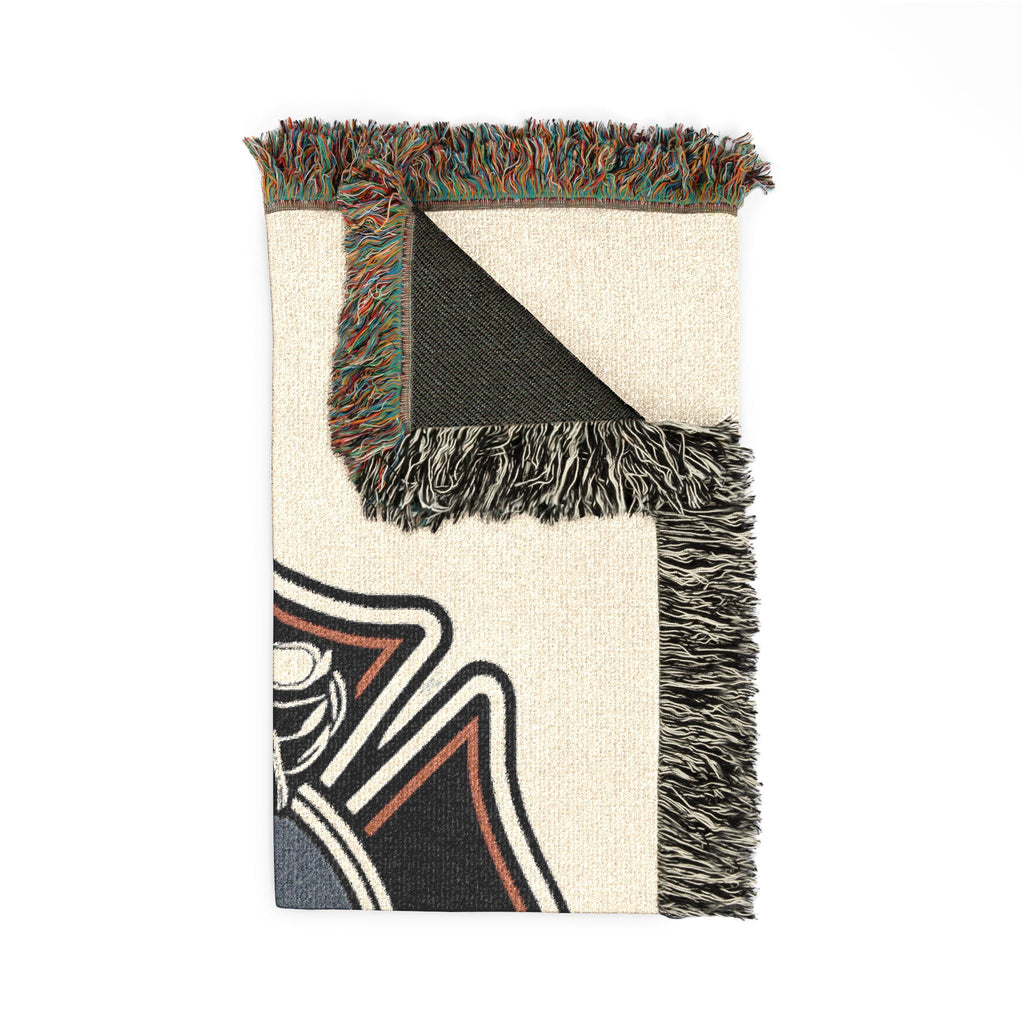 Custom Woven Blanket — Add Your Own Design Personalized Throw