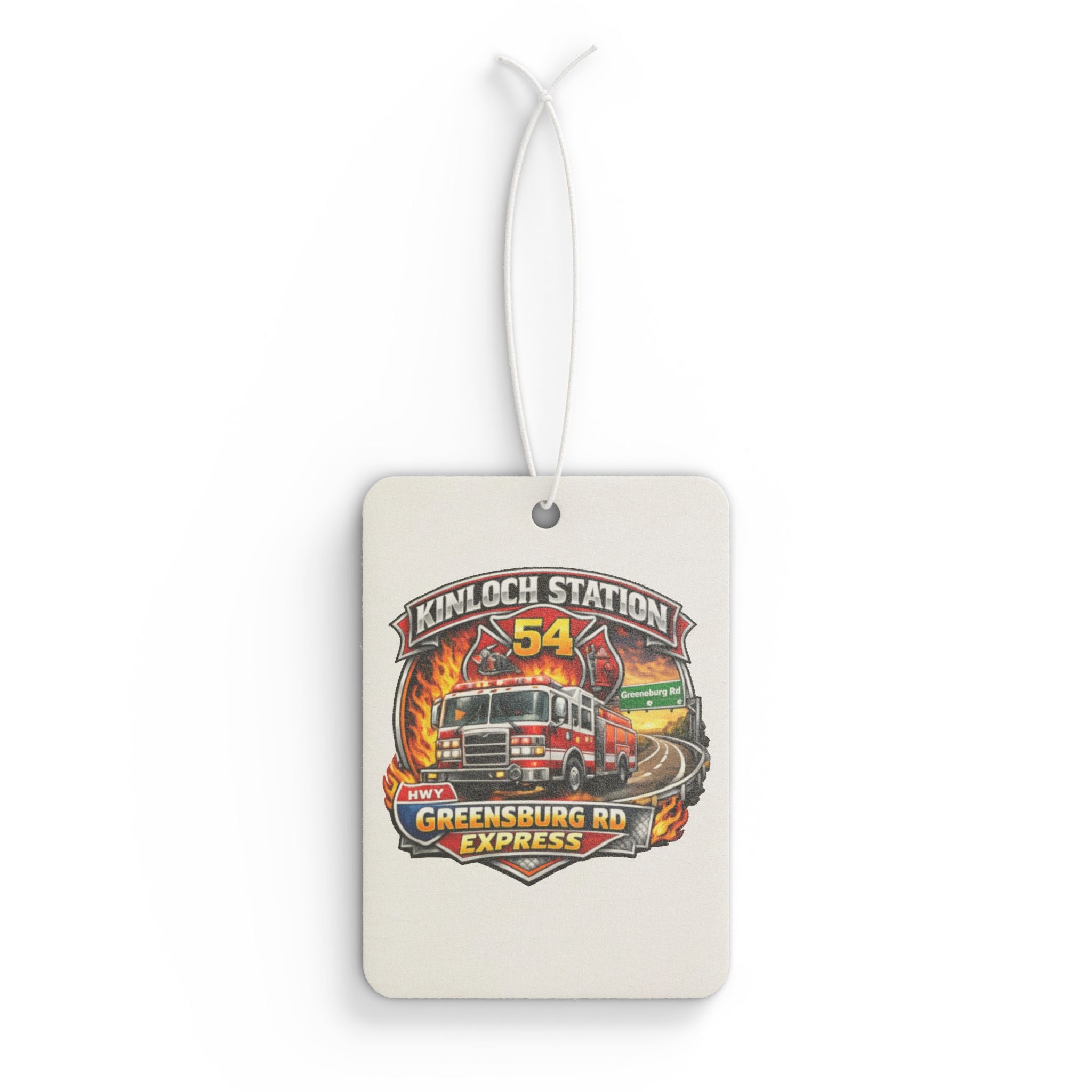 "Kinloch Station 54 Greensburg Rd Express" air freshner