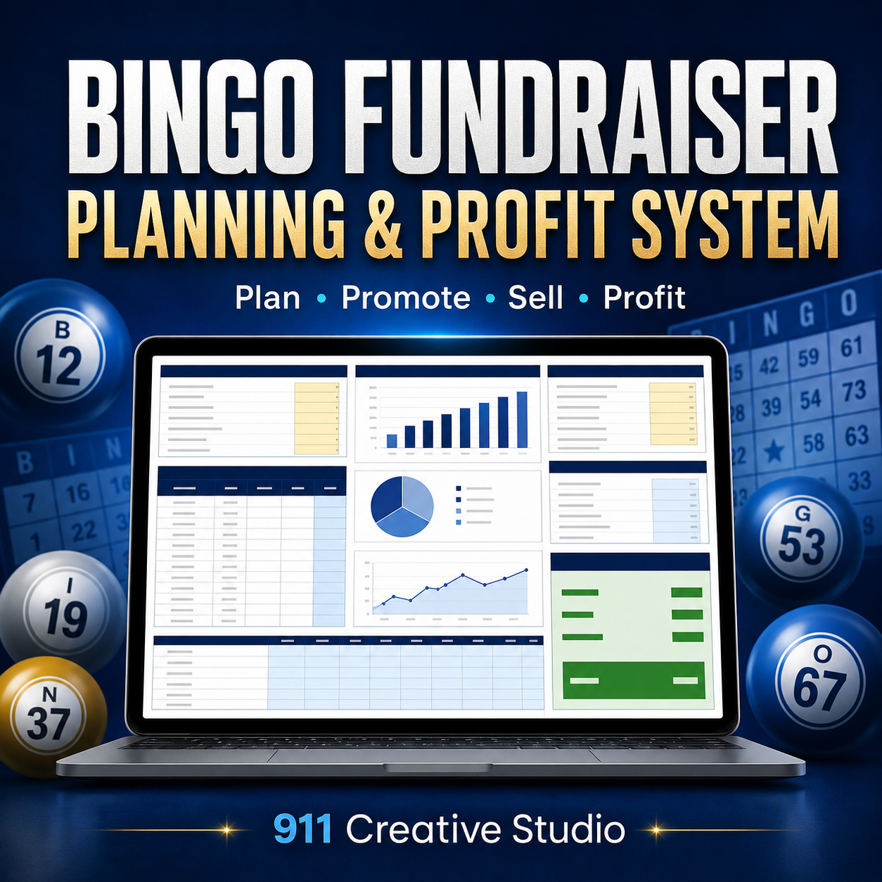 Bingo Fundraiser Planning & Profit System