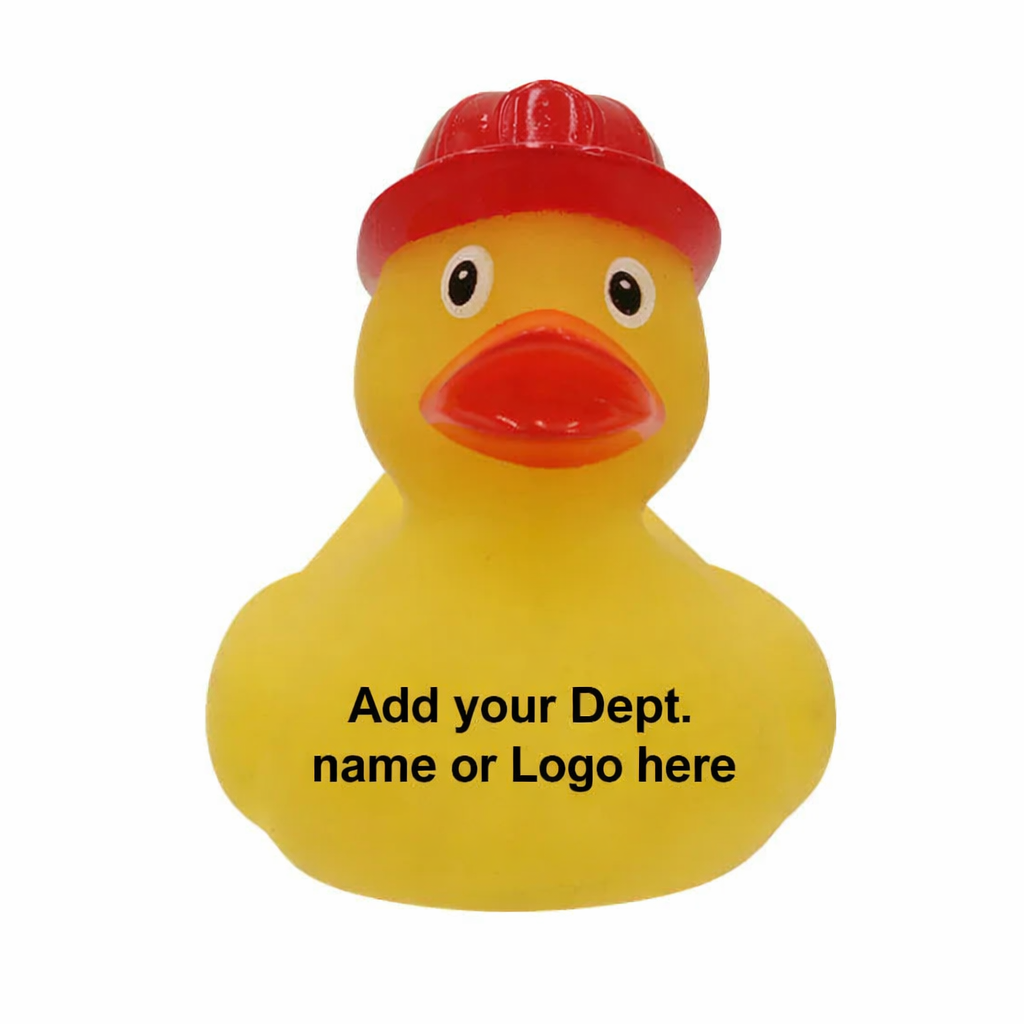 Custom Rubber Fire Duck