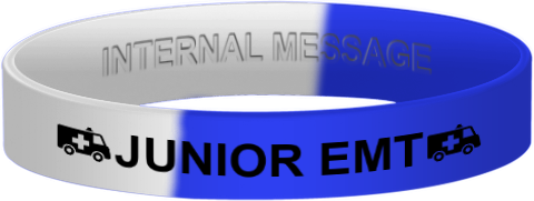 Custom Junior EMT Wristband